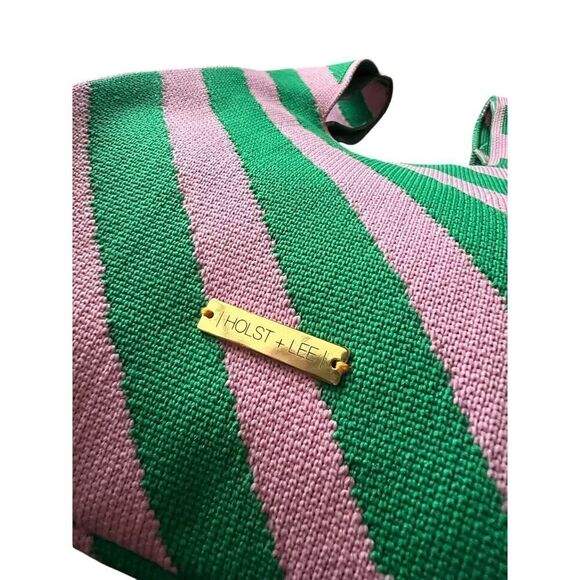 HOLST & LEE PINK AND GREEN HANDBAG - Picture 5 of 6